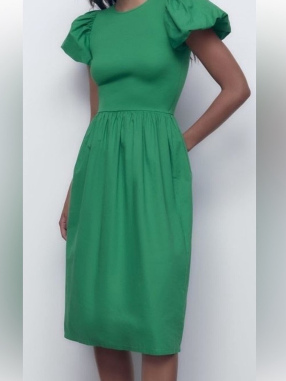 Zara Emerald Green Dress Size Small.